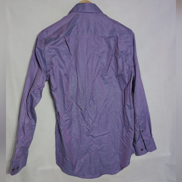 Awareness Kenneth Cole 15 - 32/33 Men's Purple Dress Shirt - Picture 4 of 5